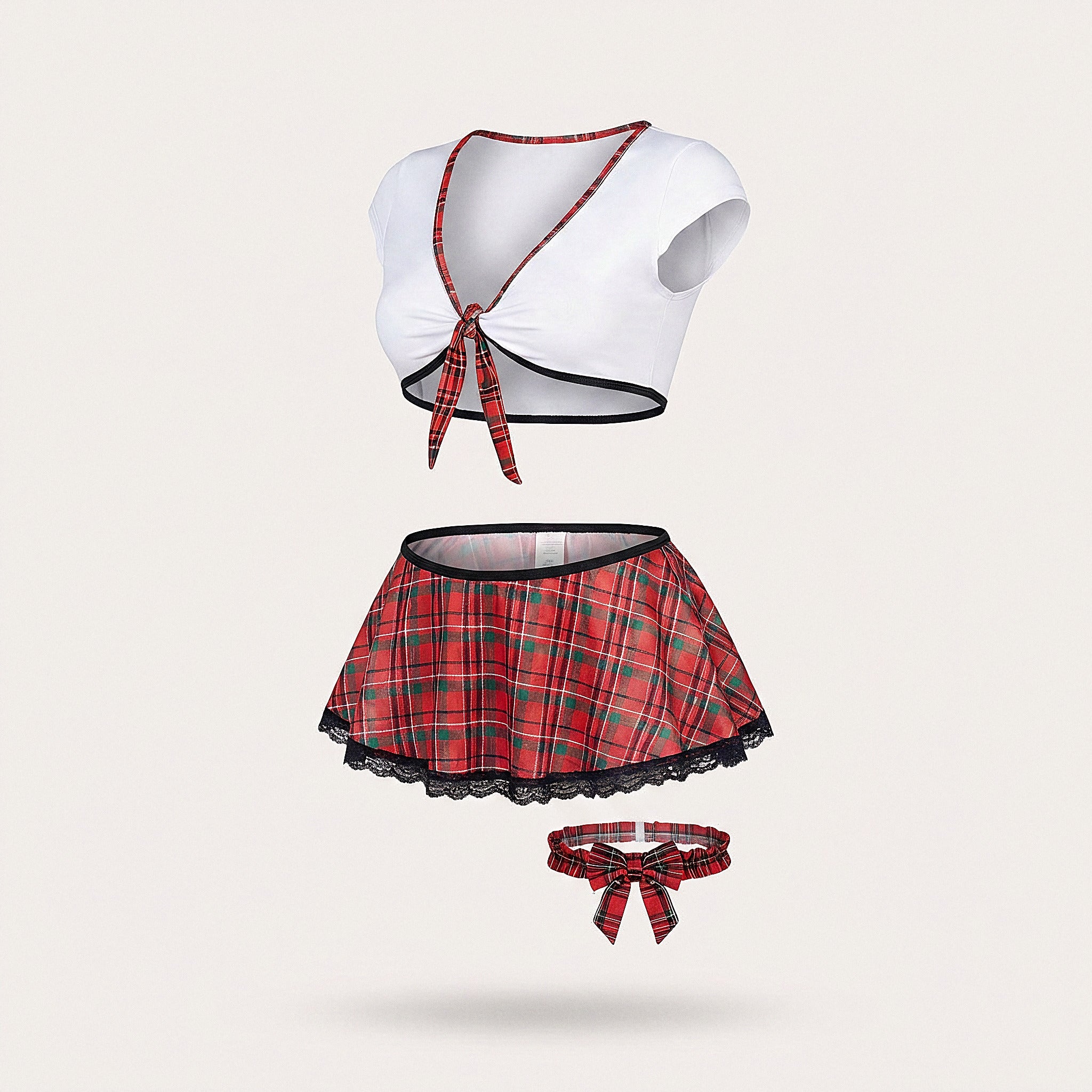 Rebel Schoolgirl costume — product view