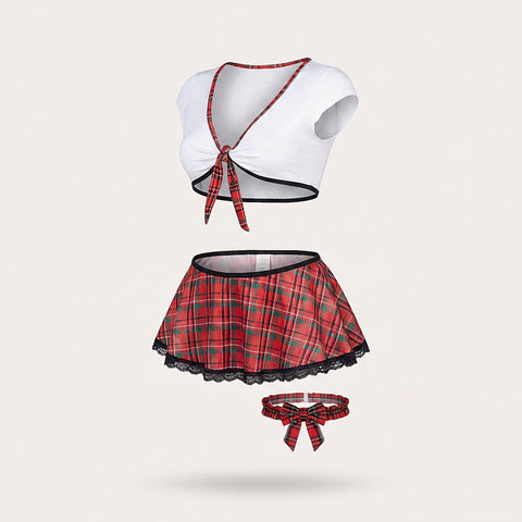 Rebel Schoolgirl costume — product view