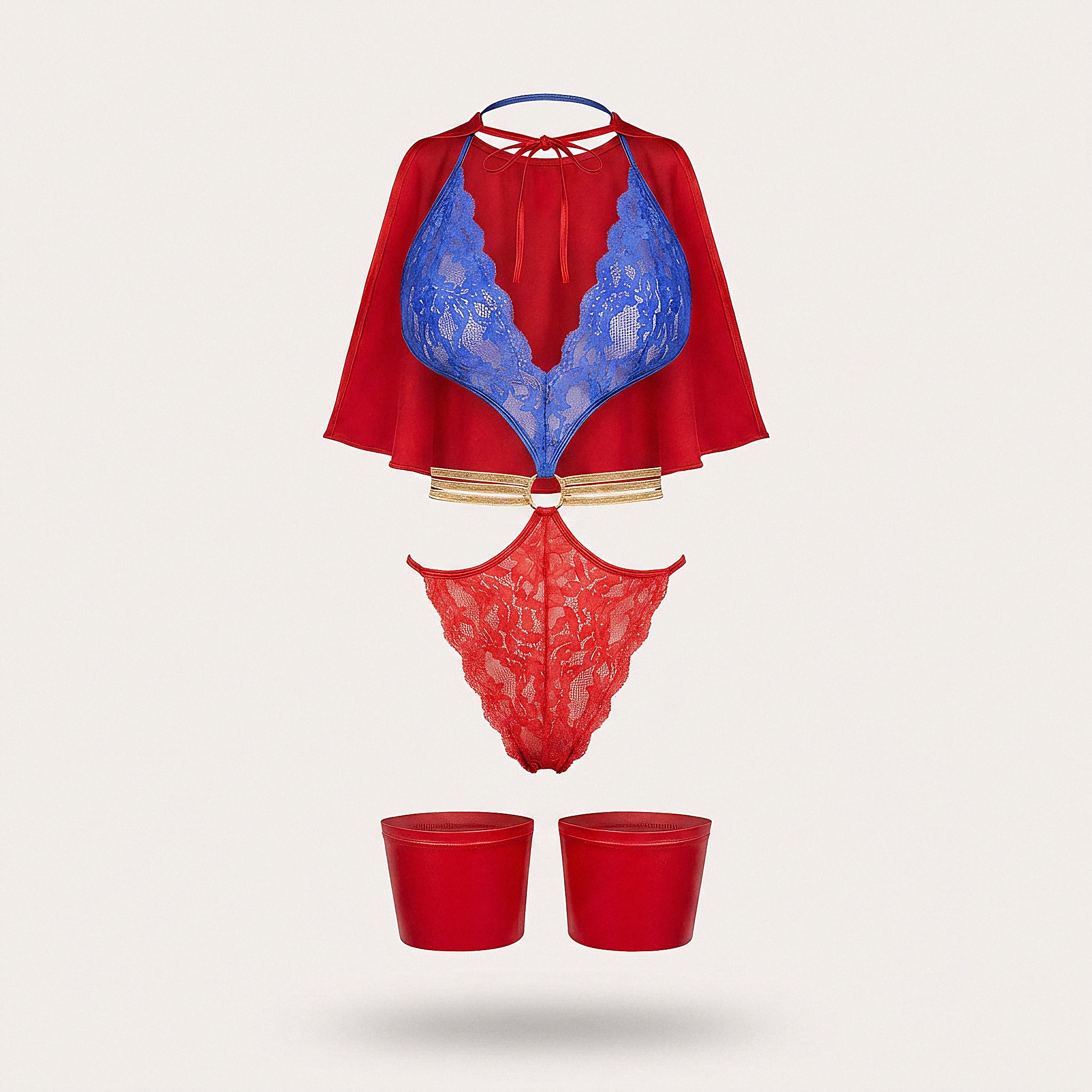Caped Crush superhero costume — product view