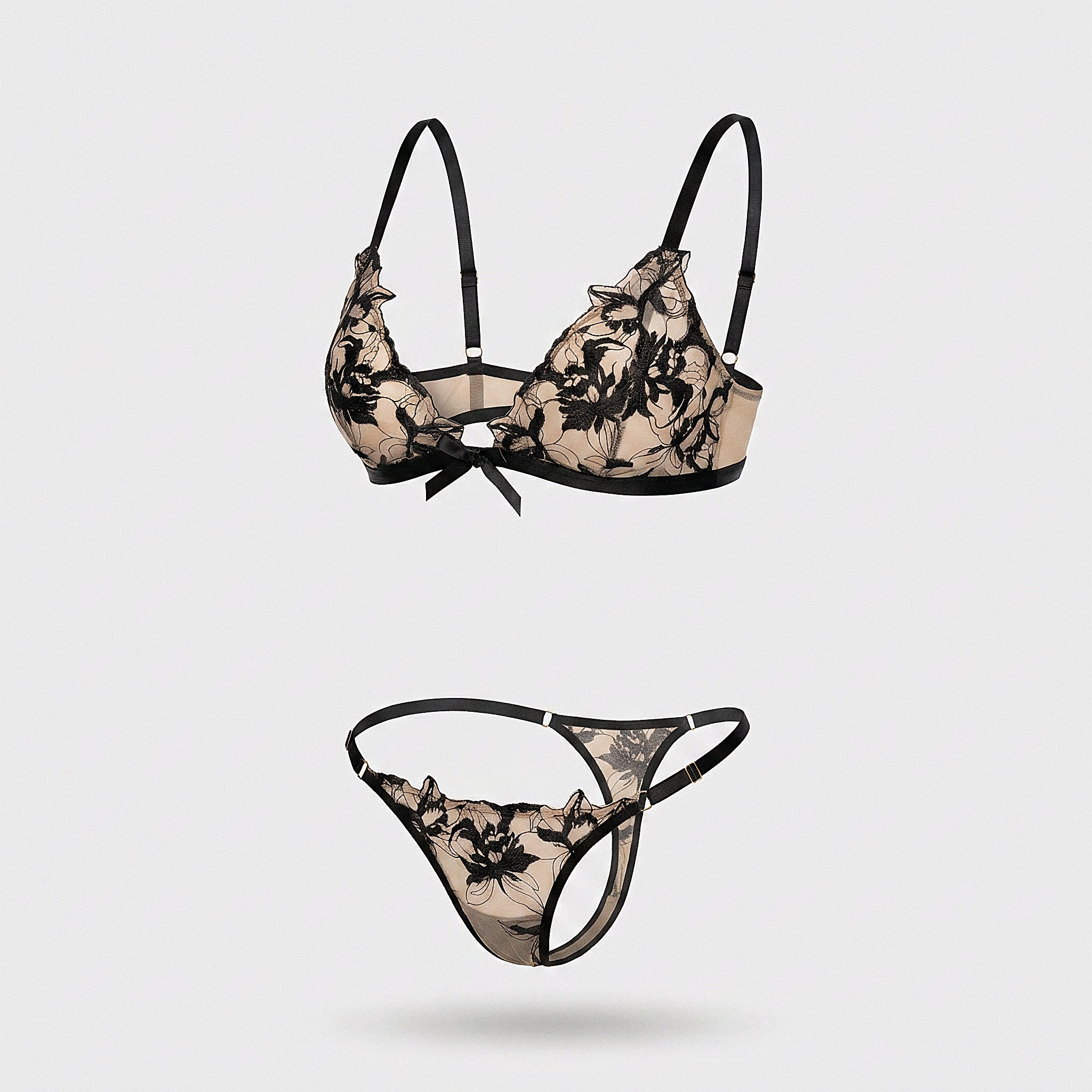 Gia bra and panty set — product view