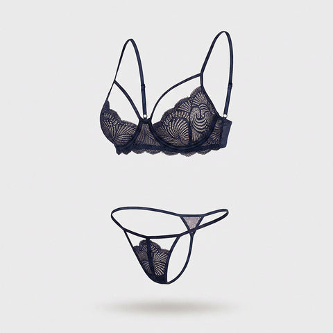 Siri bra and panty set — product view