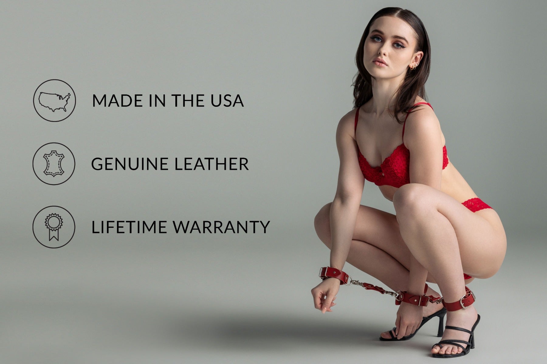 Forza Leather Wrist Cuffs features list