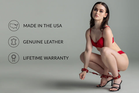 Forza Leather Wrist Cuffs features list